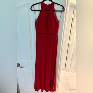 Red Formal Maxi Dress